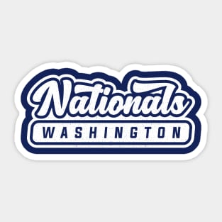 Washington Nationals 02 Sticker